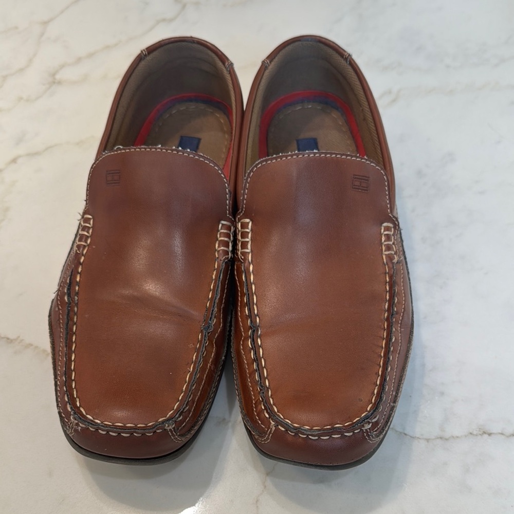 Men's Brown Leather Loafers